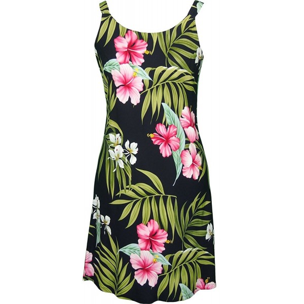 Women's Breathtaking Island Getaway Short Hawaiian Bias Cut Slip Dress ...