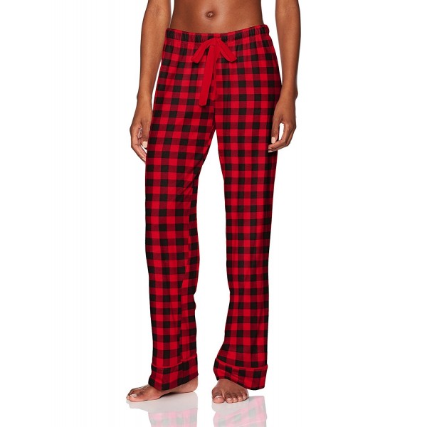 women's buffalo plaid jogger pajamas