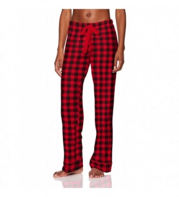 Women's Long Sleeve Pajama Set - Buffalo Plaid - CX17Z5G0MCR