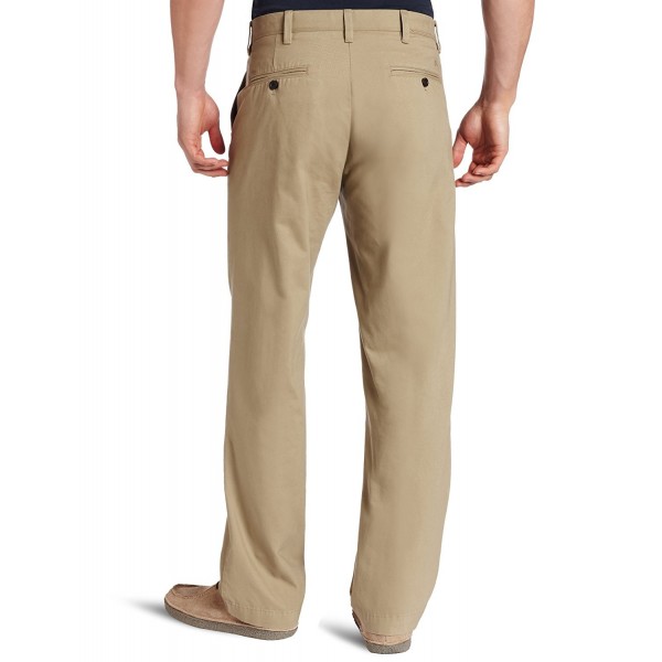 Men's LK Life Khaki Straight-Fit Flat-Front Pant - Khaki - CU11715PW1L