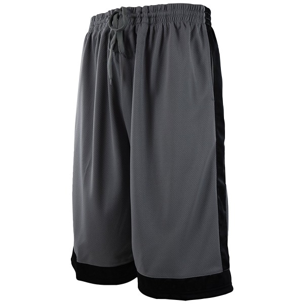 ChoiceApparel Mens Solid Color Basketball Training Shorts with Pockets ...