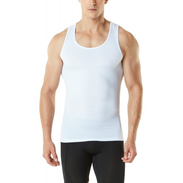 Men's Sleeveless Muscle Tank Top Cool Dry Compression Baselayer MUN04 ...