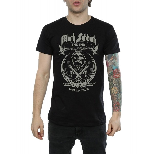 Men's The End World Tour T-Shirt - Black - CN17XWMOWTL