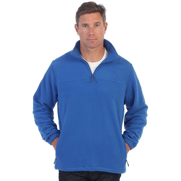 Buy > mens fleece jacket half zip > in stock
