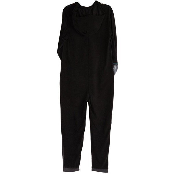 Men's Slytherin Uniform Union Suit - Sly Black - CB182IG3D90