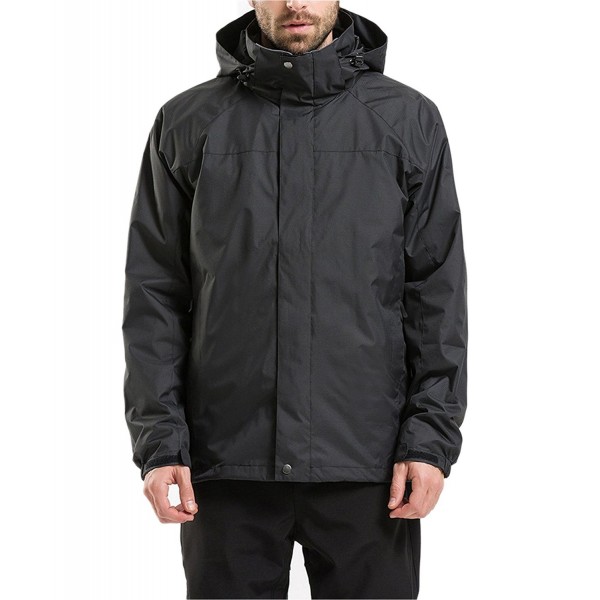 Men's Waterproof 3-In-1 Skiing Jackets Raincoat Sportswear Fleece ...