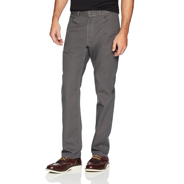 Men's Durable Stretch Canvas Jeans - Slate - CI18777C6I7