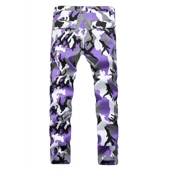 purple camo joggers