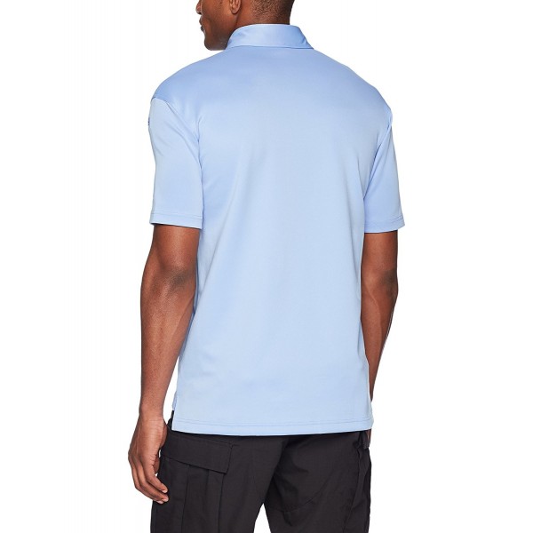 Men's I.C.E. Short Sleeve Performance Polo Shirt - Light Blue - C112D1ZFK11