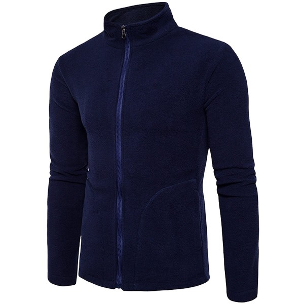 Men's Long Sleeve Full Zip Fleece Hoodie Lightweight Jacket Casual ...