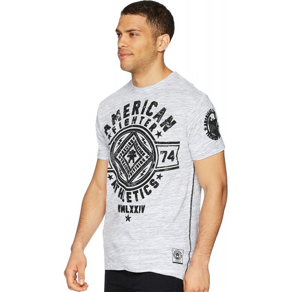 Mens Chestnut Hill Short Sleeve Tee - Black/White Marble - CC188RLC6HS