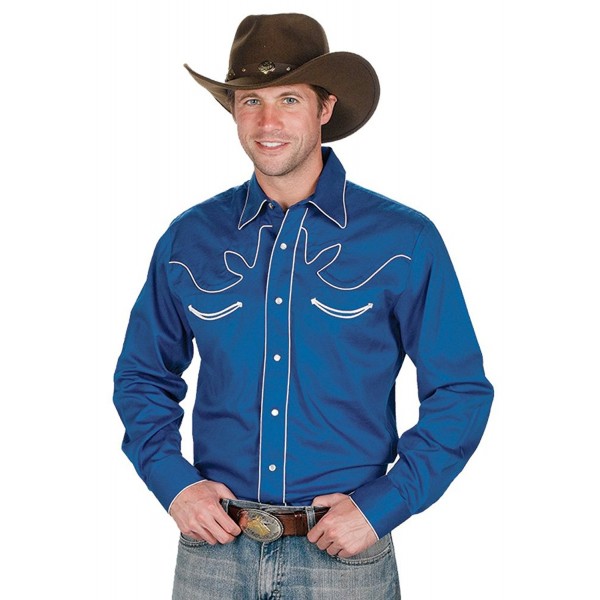 Cotton Retro Western Cowboy Shirt 