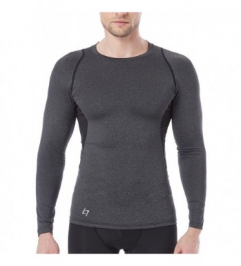 Men's Athletic Long Sleeve Compression T Shirts - For Sport Running ...