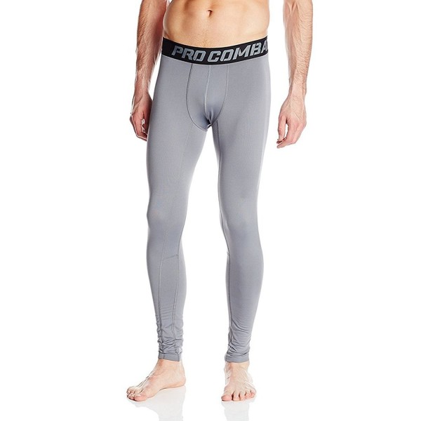 Gym Men Compression Base Layer Under Skin Sports Gear Pants Leggings ...