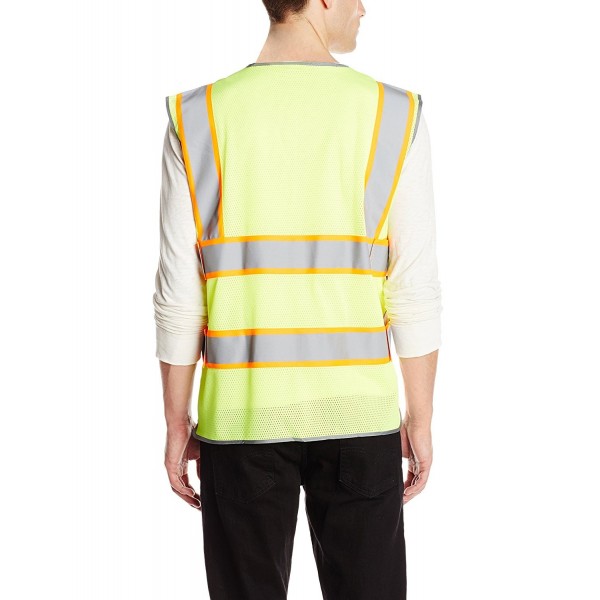 Men's 5-Point Breakaway Safety Vest - Hi-vis Yellow - CH11IZKBENL